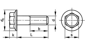 Ƿ˨ Hexagon flange bolts