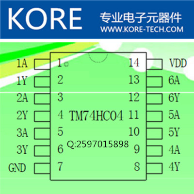 TM74HC04 ΢ͨ -SOP14/DIP14 