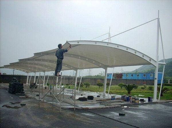钢结构车棚专业施工团队 - 上海睿玲建筑钢结构